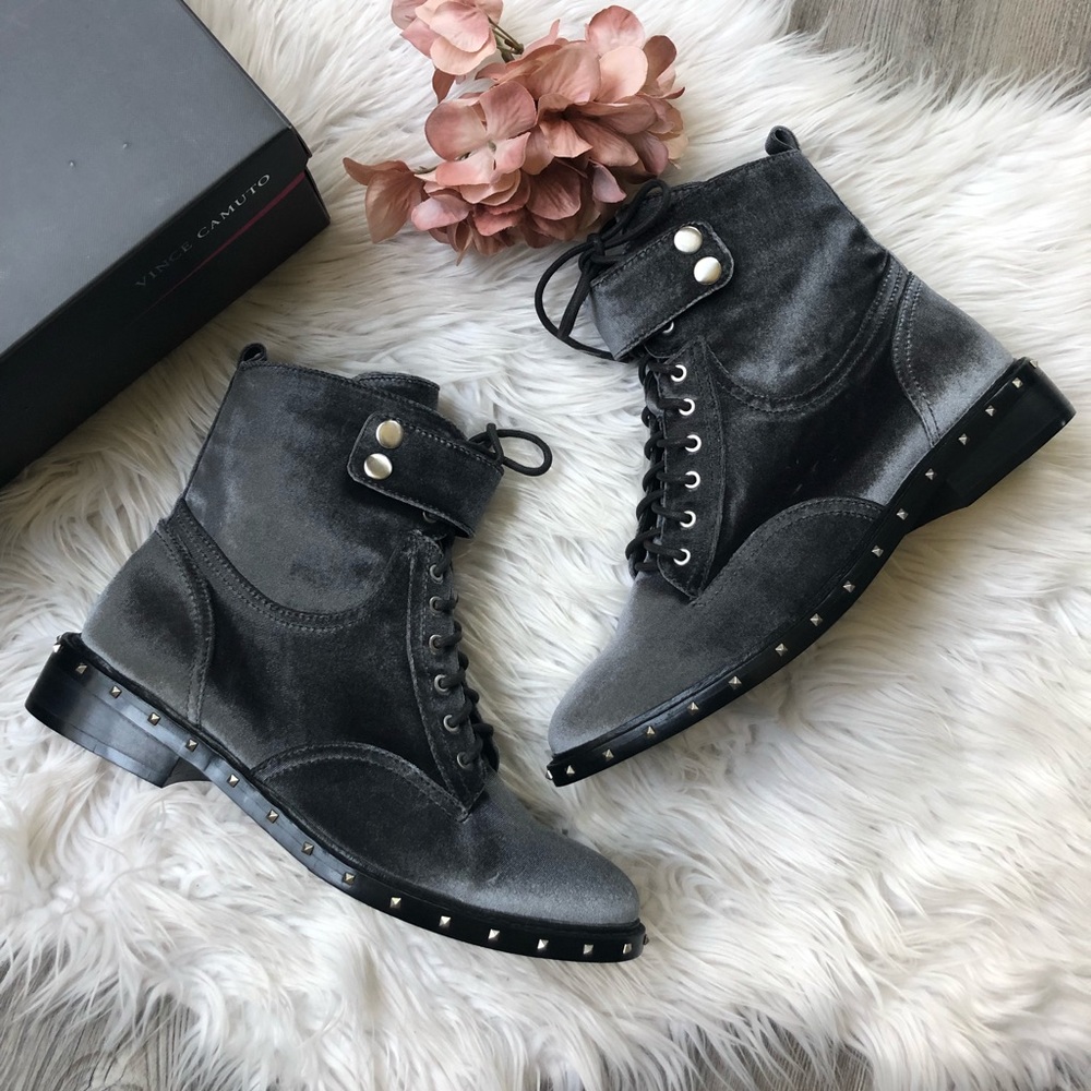 Vince Camuto gray boots
